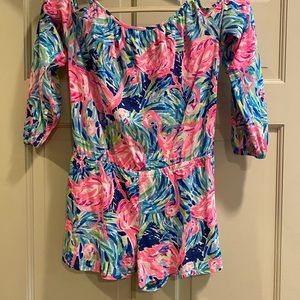 Lilly Pulitzer Girls X-Large Romper